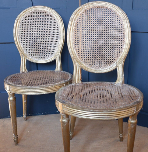 Pair antique french louis - of,