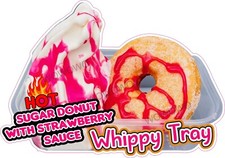 Ice cream van sticker Hot