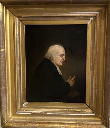 Antique oil painting - painting, british