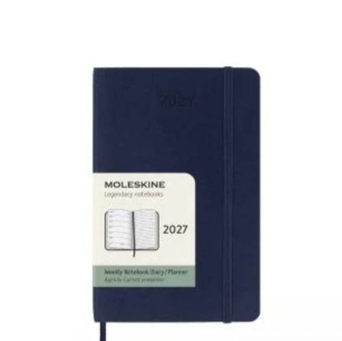 Moleskine blue large weekly - large,