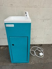 Teal Superstallette Mobile Hand Wash Station
