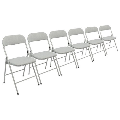 Fabric padded metal folding - metal,