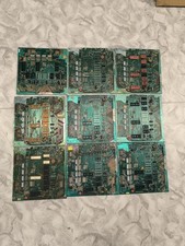 Lot Of 9 Bally Stern Pinball Mpu CPU Pcb Board AS-2518-35 133 17 CPU Hs