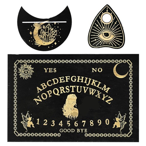Wooden vintage ouija board - board, &