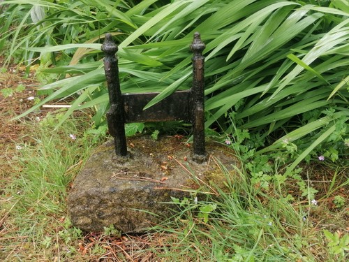 Victorian boot scraper set - scraper,