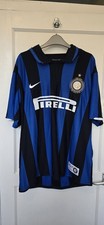 Inter Milan 2007-08 Centenary Shirt Size XL Home.