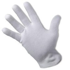100% COTTON WHITE GLOVES Sizes