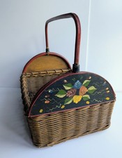Vintage Folk Art Hand Painted