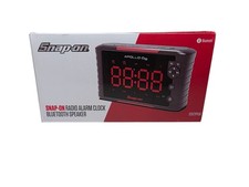 Snap-On Radio Alarm Clock Bluetooth Speaker – Boxed – Excellent Condition