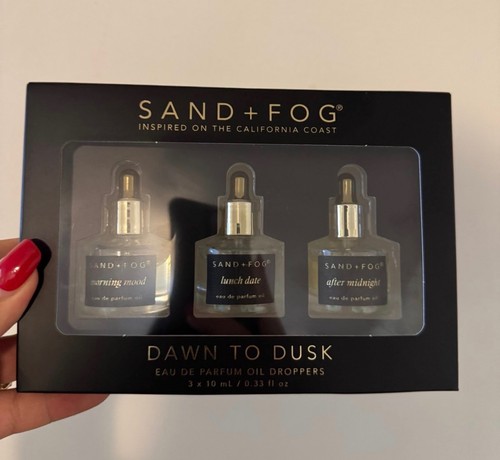 Sand fog dawn to - fog,