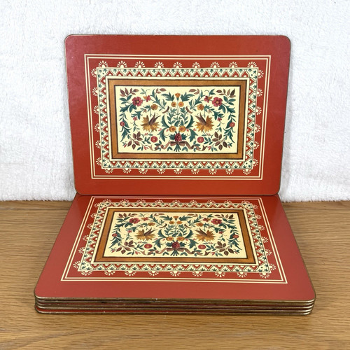 Vintage set floral - set, 6