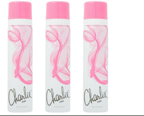 Revlon charlie body spray - body, pink