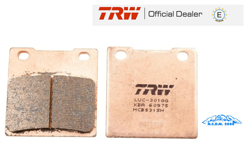 Trw rear brake pads - trw,