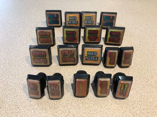 Fruit machine buttons - , orange-