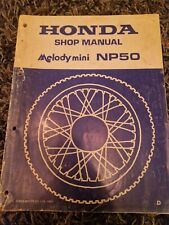 HONDA MELODY MINI NP50 WORKSHOP MANUAL SHOP REPAIR BOOKLET NP 50CC SCOOTER
