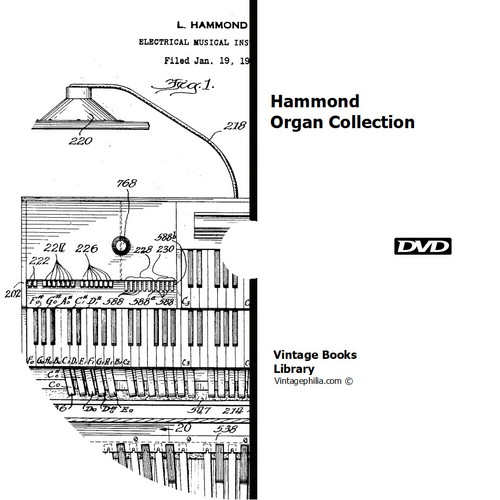 Hammond organ manuals - 22,