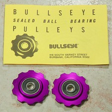 Bullseye Pulleys NOS *PURPLE* For Vintage Campy Shimano Suntour & Others