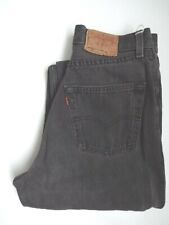 LEVI'S 901 JEANS WOMEN'S HIGH WAISTED TAPERED W28 L32 MID GREY LEVB183