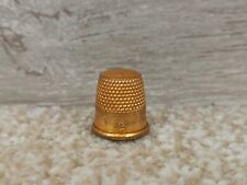 Vintage Sewing Brass Thimble