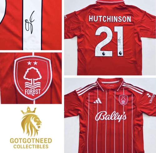 Omari hutchinson hand - hand, signed