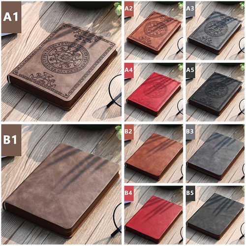 1pc vintage leather notebook - leather,