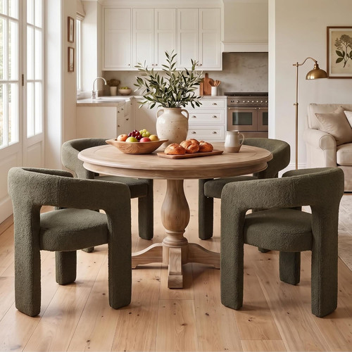 Modern sherpa dining chairs - modern,