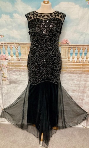 Black sequin dress silver - sequin,