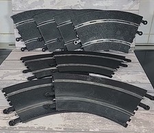 Scalextric Classic Track PT51 C151 Standard Curve Bundle x 8 Pieces Slot Car 