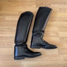 Petrie Black Leather Tall