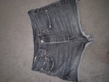 Levi Strauss | Womens Black Denim Miniskirt | New | Short Skirt | Size W28