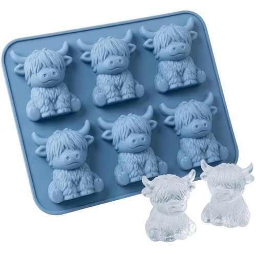 Highland cow ice - ice, tray