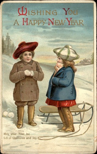 New year children - year's,