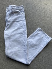 Zara White Jeans | UK Size 12