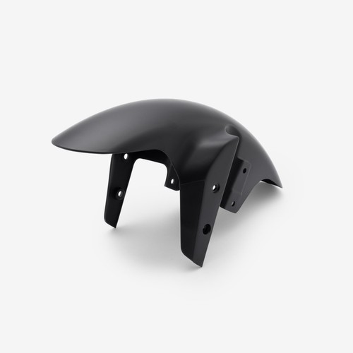 Front mudguard matt black - front,