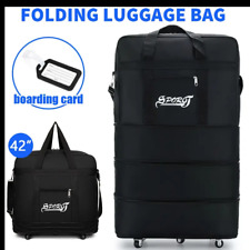 42" Extra Large Lightweight Luggage Trolley Suitcase Travel Bag Handbag BAG NEW