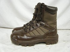 Female British Army RAF Military Bates Lightweight Patrol Combat Boots Size 3 OH