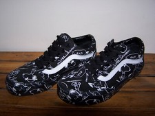 VANS  SK8 Shultz Snoopy Peanuts White/Black Trainers Size 3 uk Rare Ltd Edition
