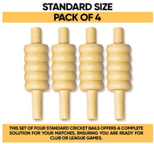 Cricket Stumps Bails 4-Piece