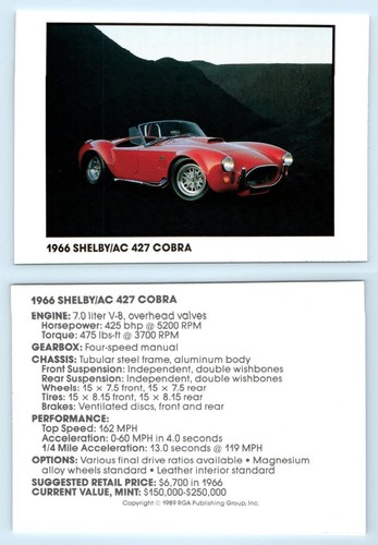1966 shelby 427 cobra - shelby, red