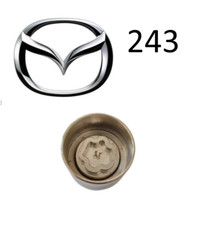 Mazda Locking Wheel Nut Master Security Key number 243 With 21mm Hex