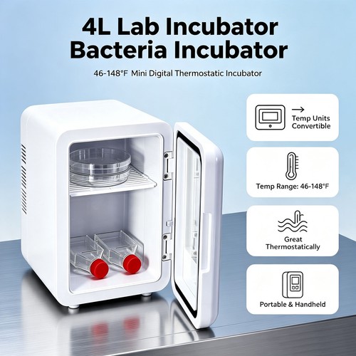 Lab bacteria incubator - 4l,