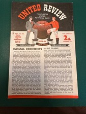 Manchester United v  Reading  1954/55 FA Cup Mid week replay  (11/15)