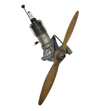 Brown junior model airplane - brown,
