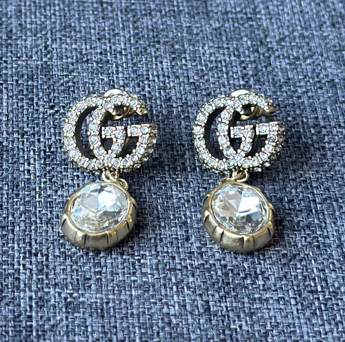 Gucci crystal drop - gg,