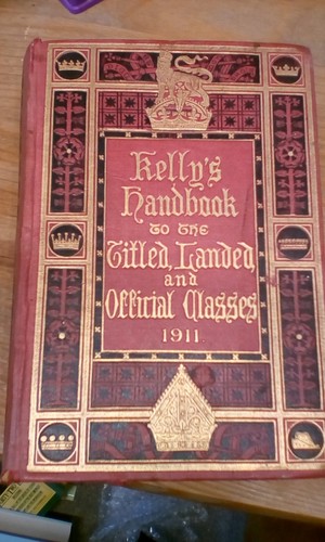Kelly handbook the titled - to,