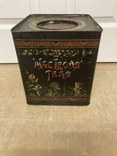 Antique Tea Caddy Tin-Delmasco