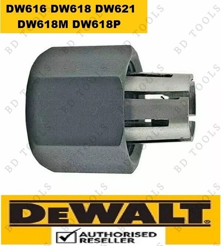 Router collet nut dewalt - 1/4",