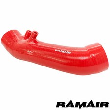 Red Ramair Silicone Induction Intake Pipe Air Hose For Honda Civic Type R FN2