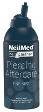 NeilMed Piercing Aftercare, Fine Mist, 177ml. LARGE Bottle Body Piercing