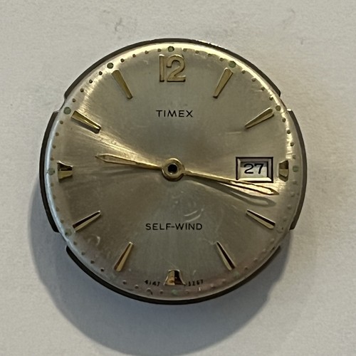1960 timex swiss wind up - 1960's,